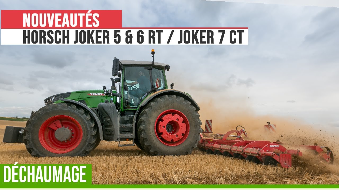 HORSCH Joker RT et 7 CT / Une nouvelle génération de déchaumeurs à disques