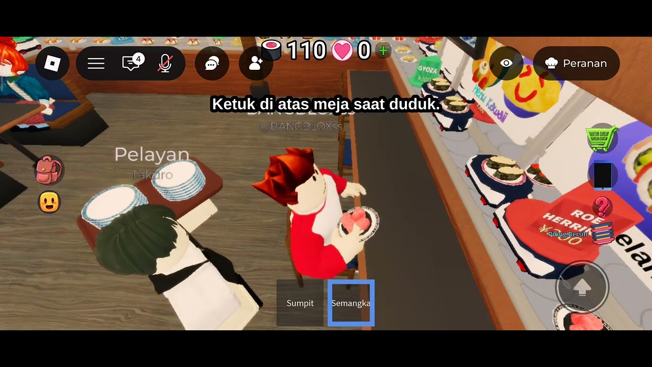 DAY #4 MAEN ROBLOX CONVEYOR SUSHI 🍣
