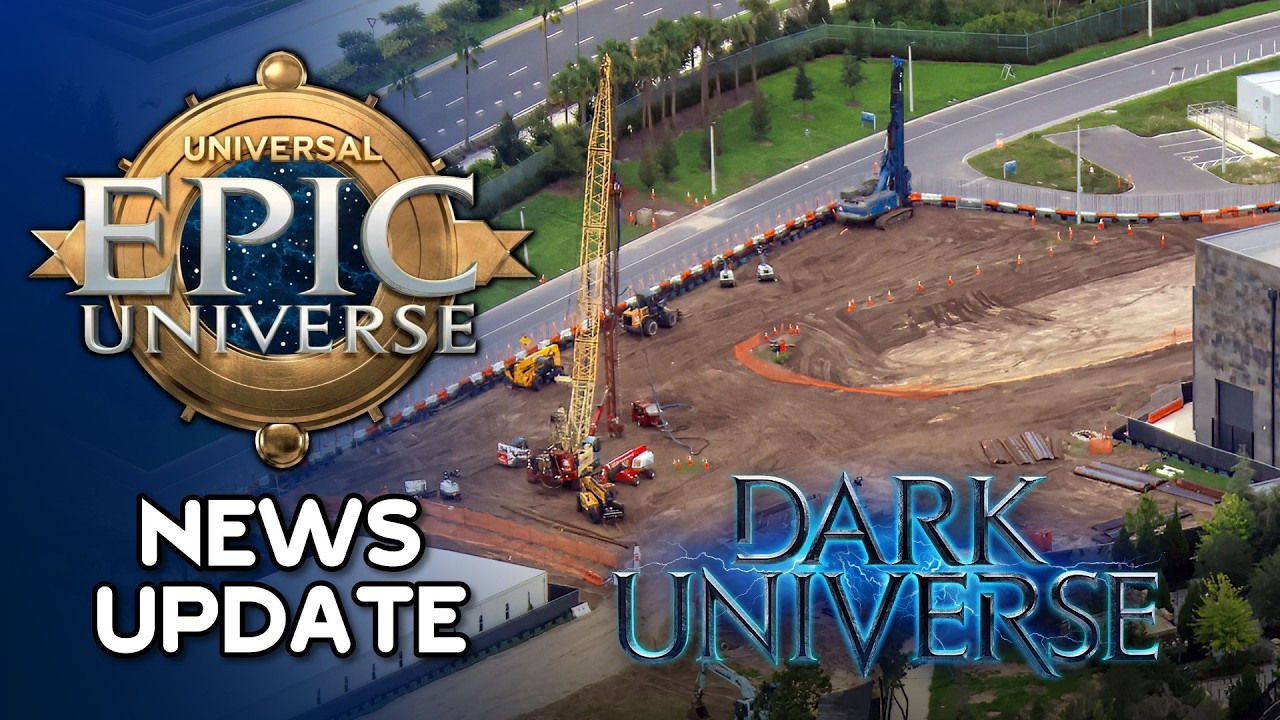 New Dark Ride Rumors for Epic Universe - Construction for Dark Universe Expansion