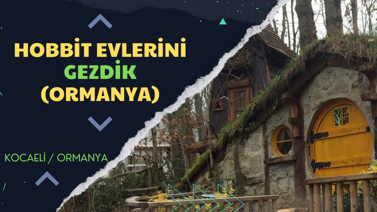 HOBBİT EVLERİ ORMANYAYI GEZDİK  (KOCAELİ-ORMANYA) - Telifli video.