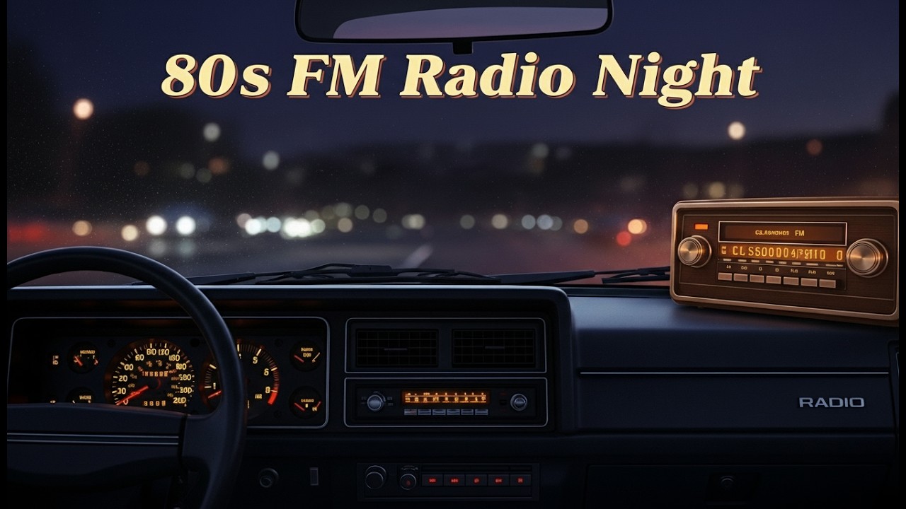80s Night Drive Love Songs Compilation &ndash; Nostalgic Cassette Tape Mix & Late Night FM Radio Vibes