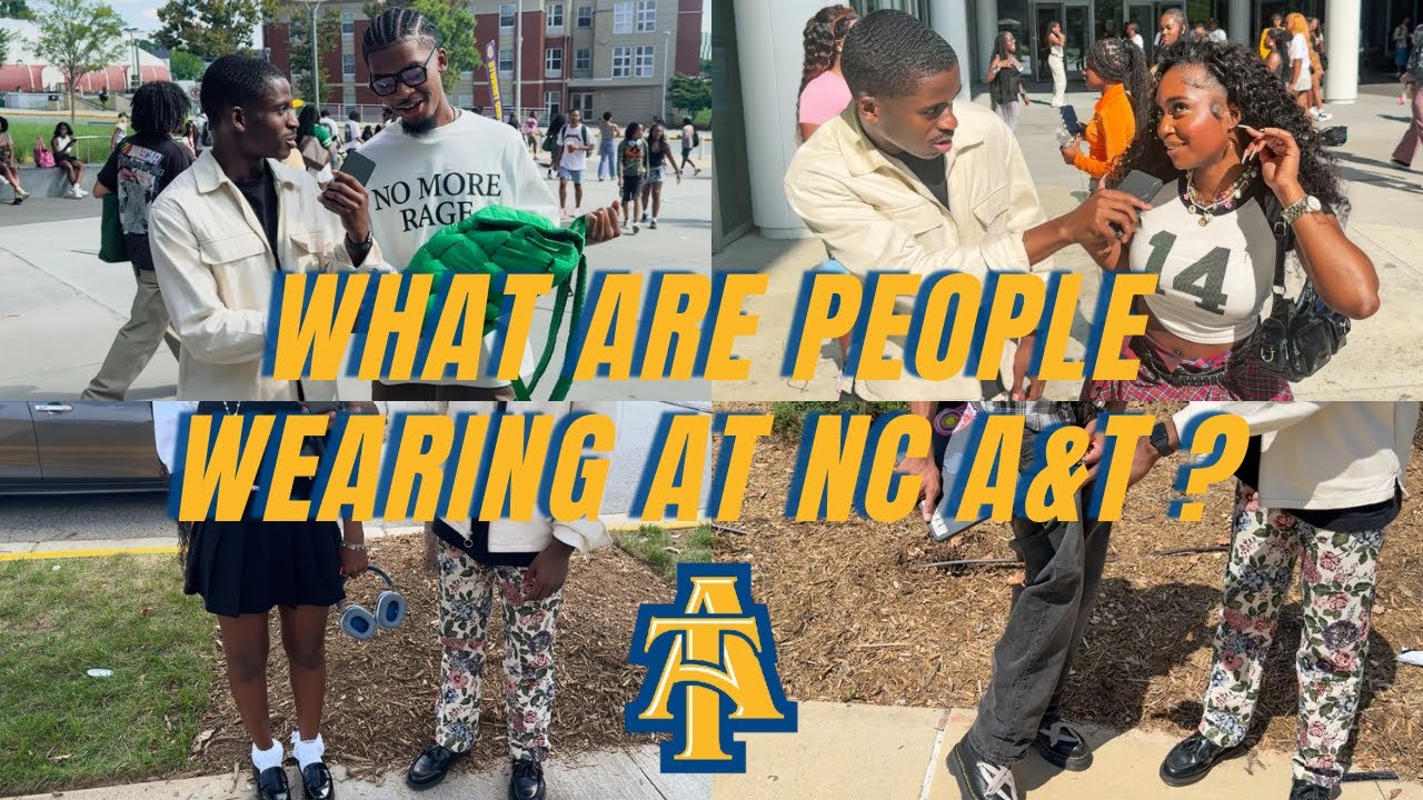 What Are People Wearing at North Carolina A&T? (NCAT FDOC | HBCU FITS)