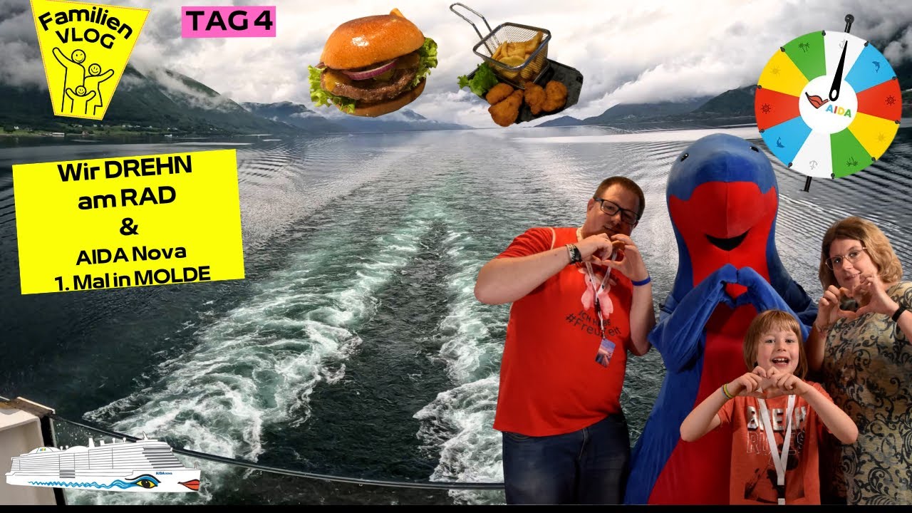 Wir drehn am (Glücks)RAD in MOLDE | AIDA Nova Norwegen | Tag 4