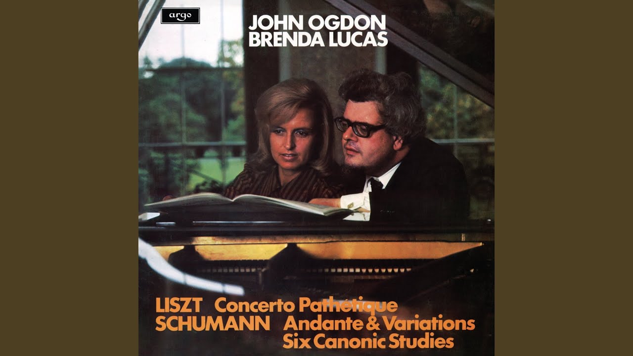 Schumann: 6 Studien in kanonischer Form, Op. 56 (Arr. Debussy for 2 Pianos) : No. 2 in A Minor....