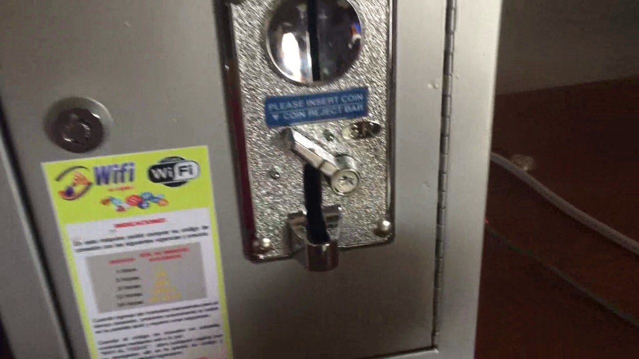 Máquina expendedora de wifi