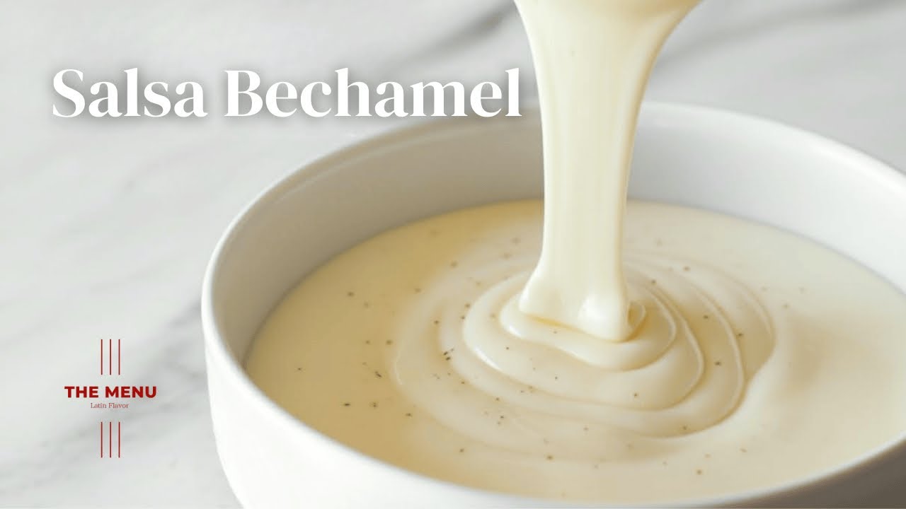 (ENG) Salsa Béchamel Perfecta Sin Grumos | Perfect Bechamel Sauce