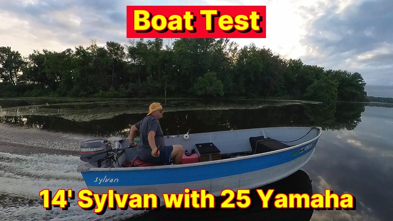 Testing a 1995 Yamaha 25 HP Precision Blend