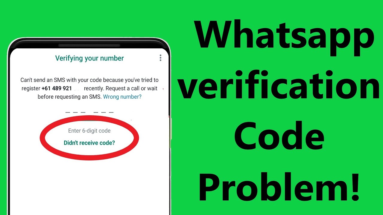 Как исправить проблему с неполучением кода подтверждения WhatsApp? - Howtosolveit