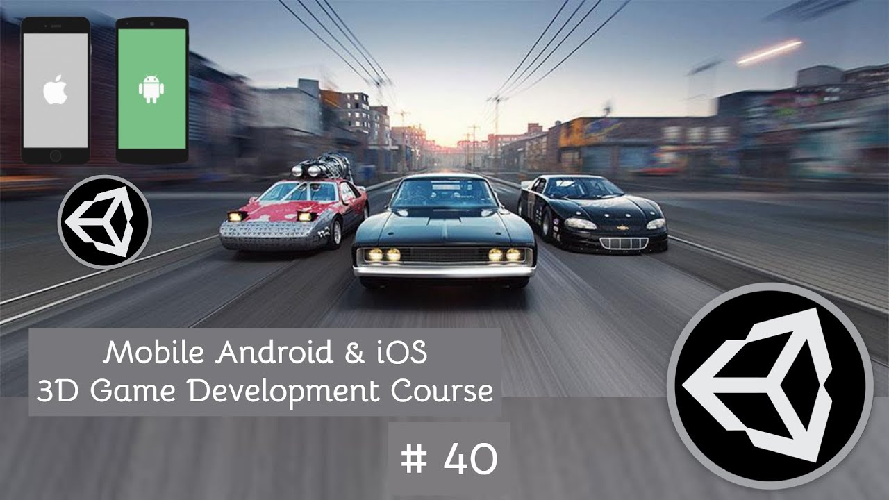 Pause Menu Unity 3d Tutorial - Build Car Racing iOS Android Mobile 3d Game Development Full Course