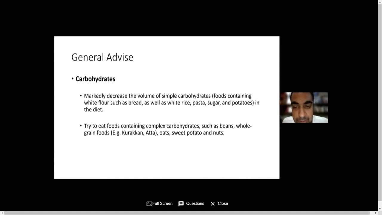 AH14 Dietary advice for a cardiac patient