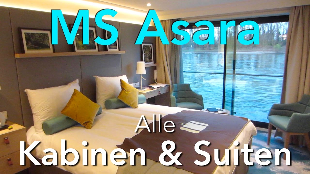 MS Asara - Kabinen & Suiten (Flussschiff)