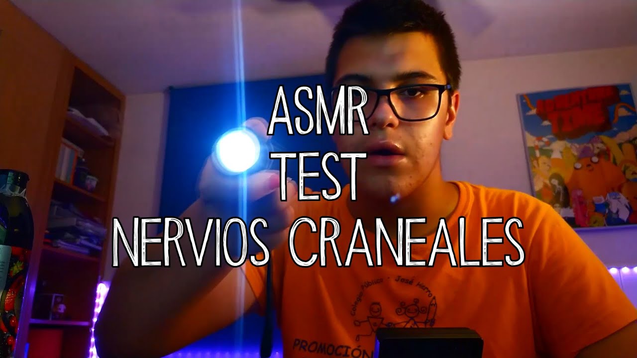 ASMR Roleplay Examen de los nervios craneales Marcoser