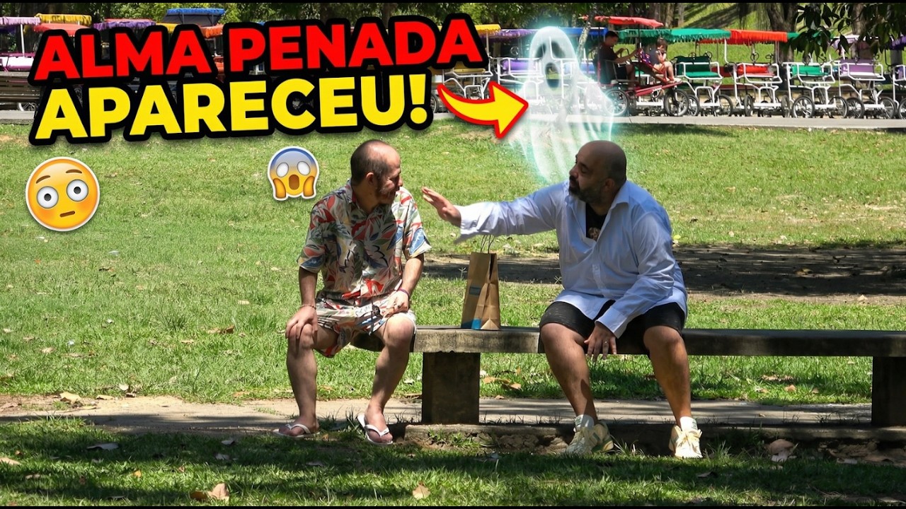PEGADINHA - A ALMA PENADA APARECEU E OLHA O QUE HOUVE!