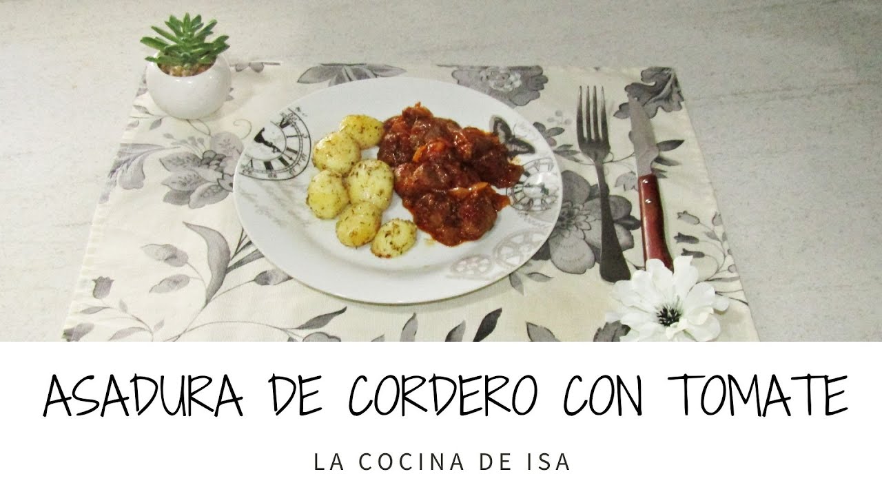 ASADURA  de CORDERO en TOMATE   SUPER RICA | La cocina de Isa