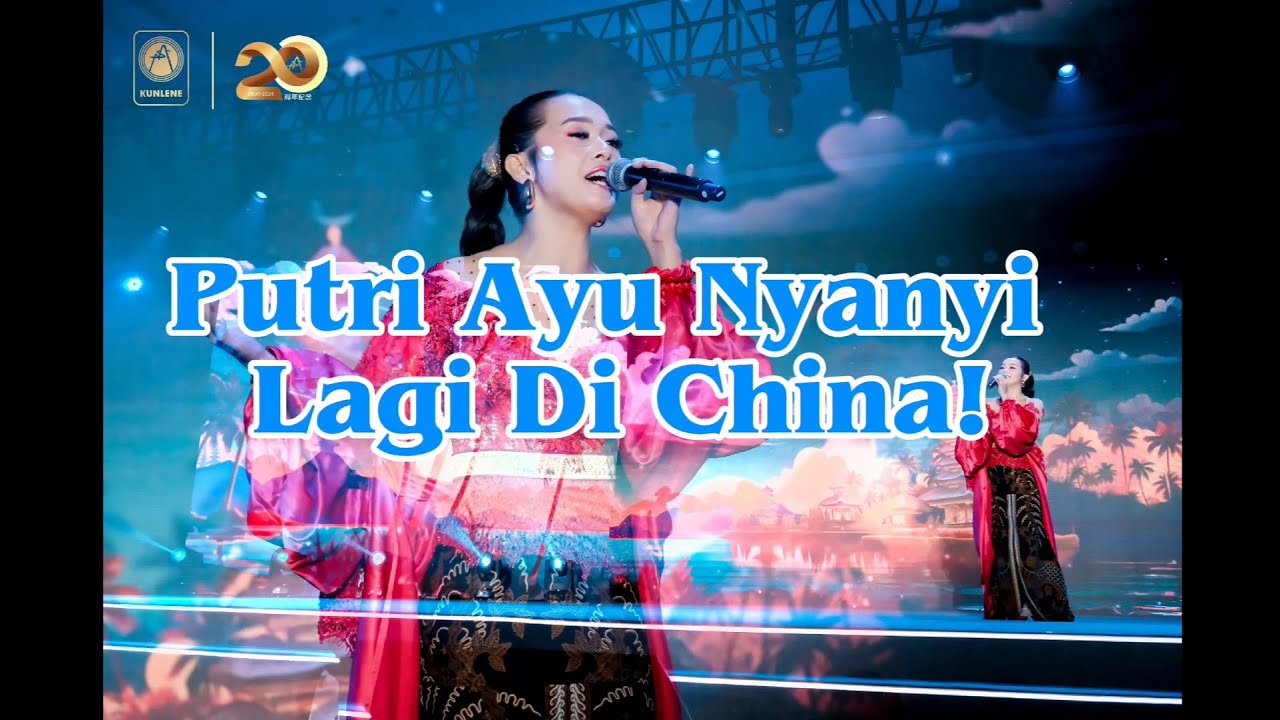 Putri Ayu Nyanyi di China Lagi!!!  singing 我爱你中国 ( Wo Ai Ni Zhong Guo)