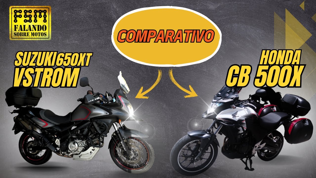 Suzuki V-Strom 650 XT ou Honda CB 500 X ?