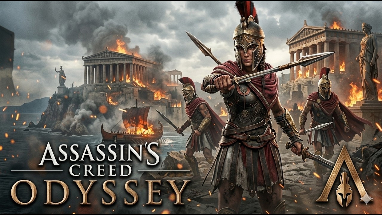 Assassins creed Odyssey live gameplay