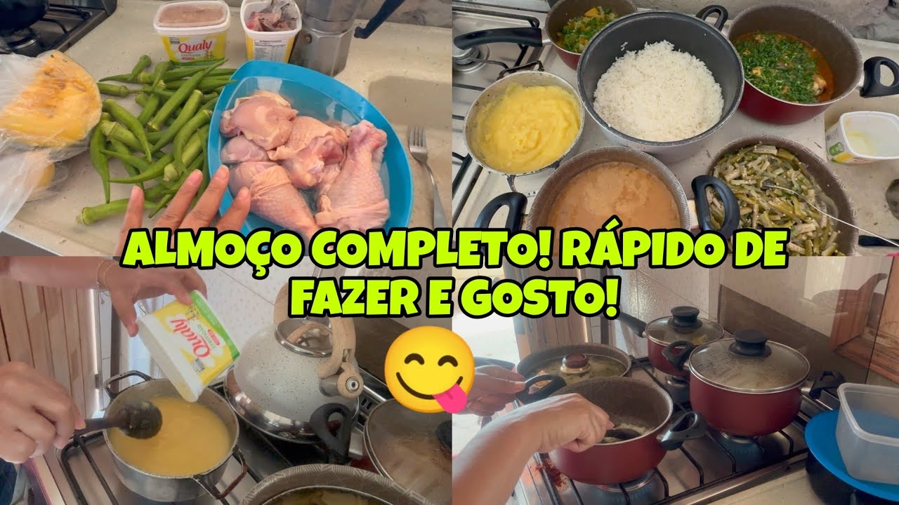 ALMOÇO COMPLETO TUDO FRESQUINHO!! COMIDA CASEIRA DA ROÇA 😋 #viral / cantinho da Malu 