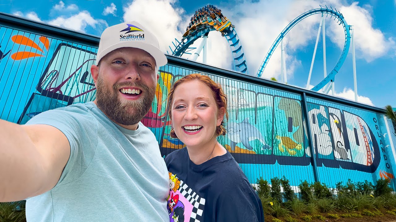 Our FIRST Time at SeaWorld Orlando!