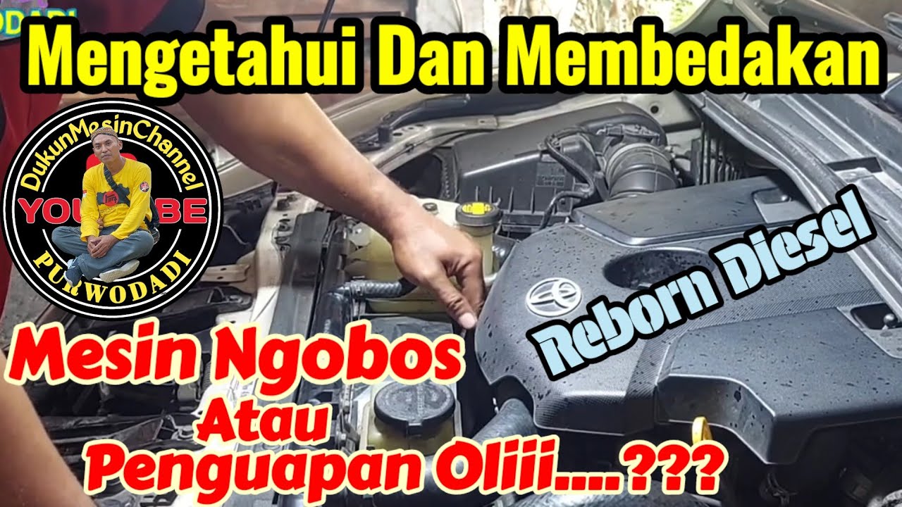 Memahami Dan Membedakan Penguapan Oli atau Kompresi Bocor Innova  Reborn Diesel