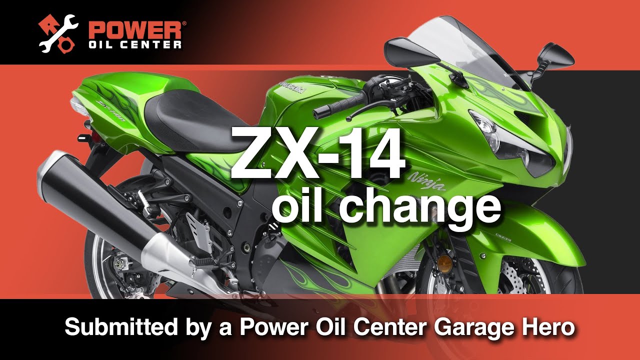 How to Change Oil on a ZX-14 - Easy Instructions
