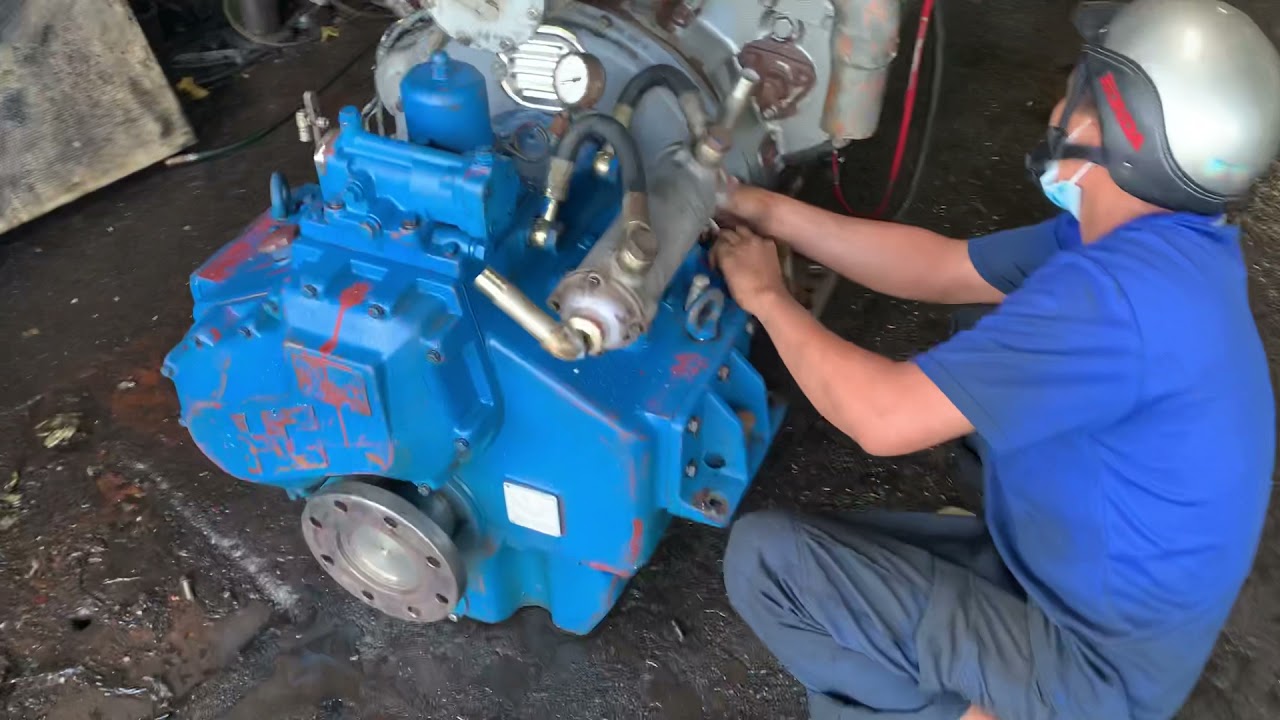Mitsubishi S6B3F-MTK2 590ps 2000rpm số 3.50 đã bàn giao về long an chạy ghe 200tấn nha anh em 😁😁