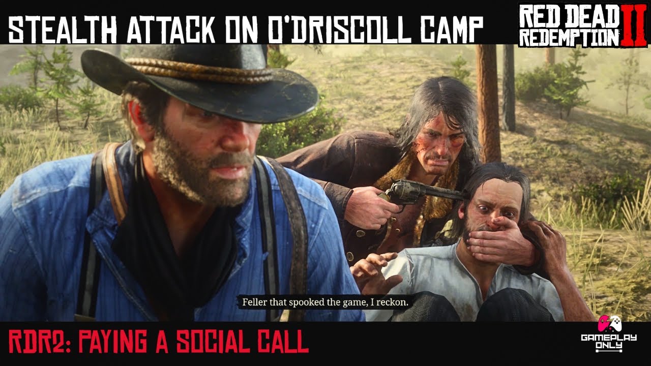 Arthur & Kieran Raid the O’Driscoll Camp | RDR2 Paying a Social Call Full Mission