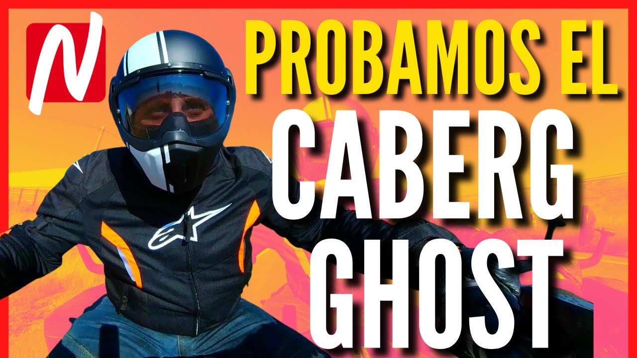ESTO NO es un casco Integral! Probamos el CABERG GHOST. Un casco MUY curioso! //Nilmoto