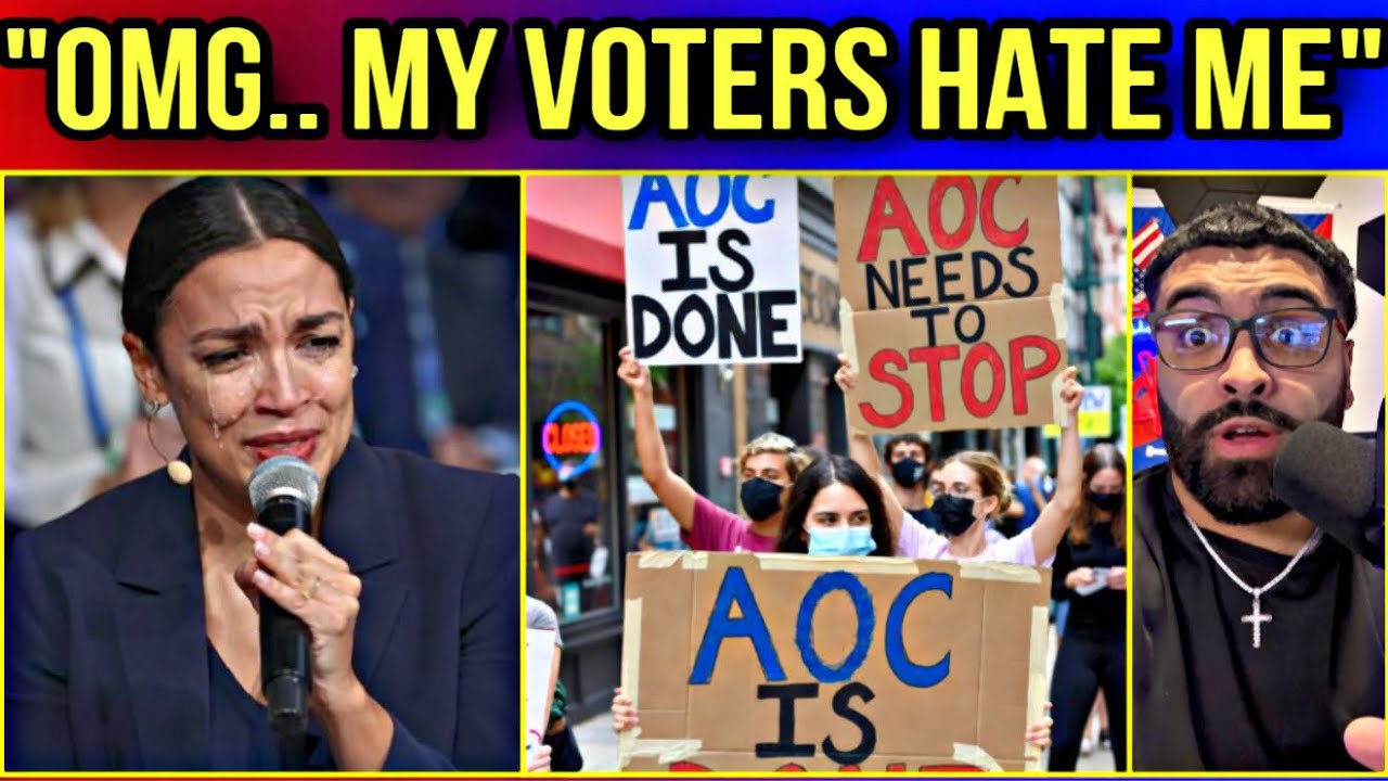 AOC Suffers Mental BREAKDOWN as Her Own Voters PULL THE PLUG on her!!! 