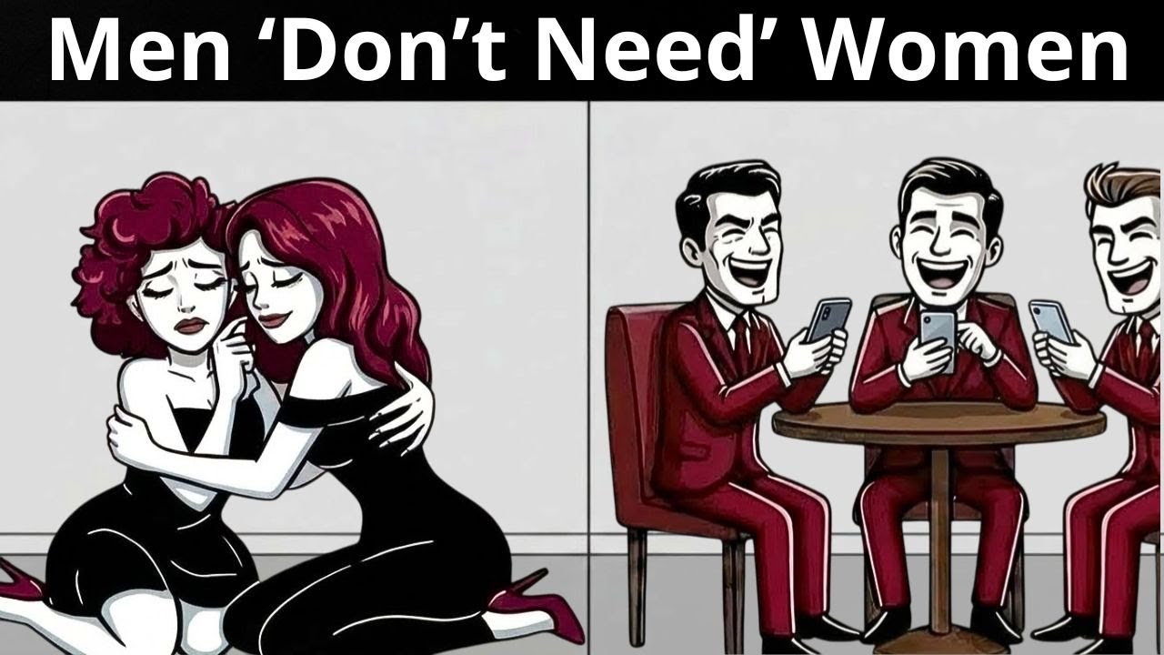 Women Never Thought Men Would Be Happier Alone - But They Are.