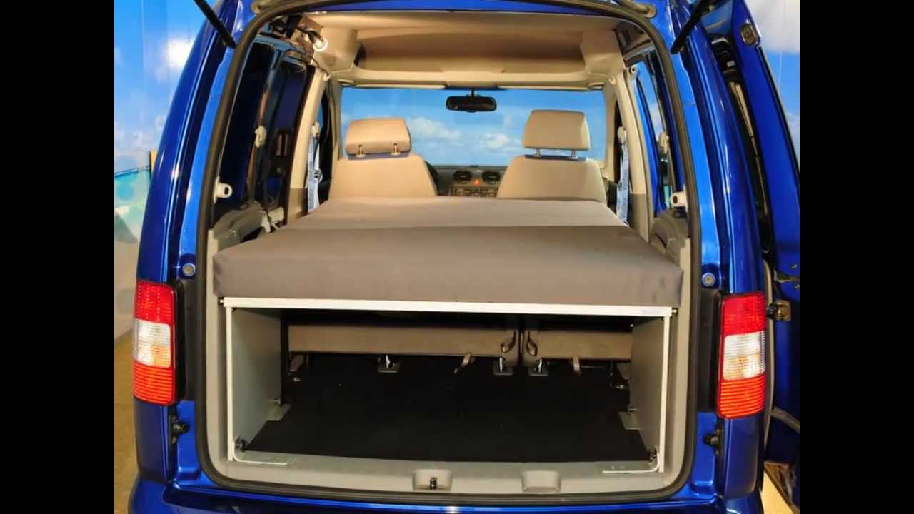 VanEssa mobilcamping Schlafsystem - Dein Caddy life als Wohnmobil