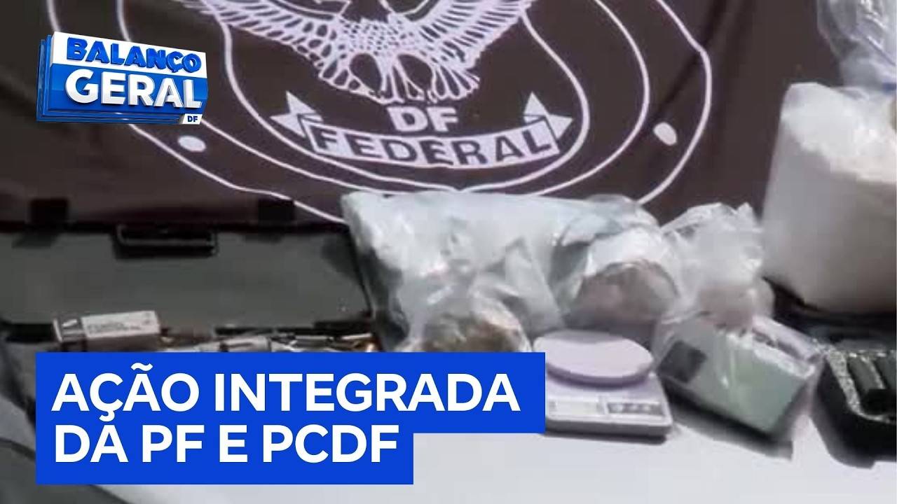 Operação desarticula laboratório de drogas e apreende armas e veículos no DF | Balanço Geral DF