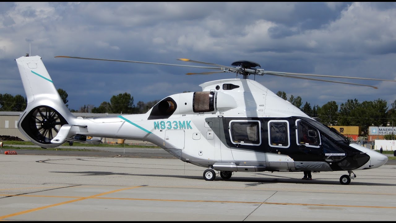 AIRBUS H160 START-UP & TAKEOFF HAI Heli-Expo 2024 N833MK