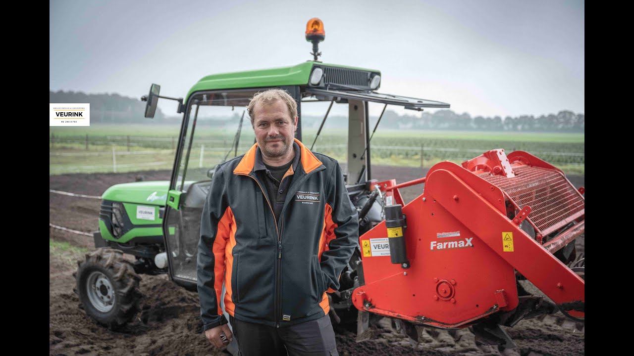 Farmax ERP spitmachine voor minitractor | Veurink grondwerk | 2022