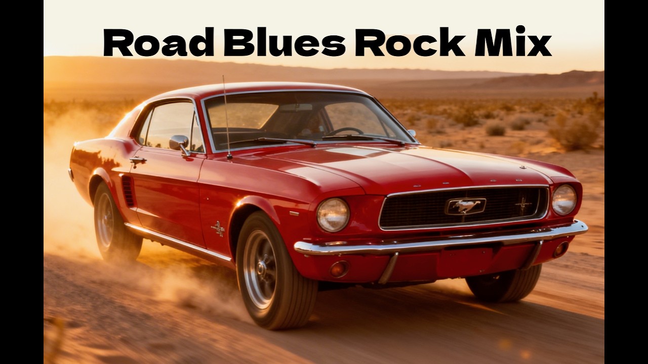 Road Blues Rock Mix | 78 Min Driving Blues Guitar for the Open Road