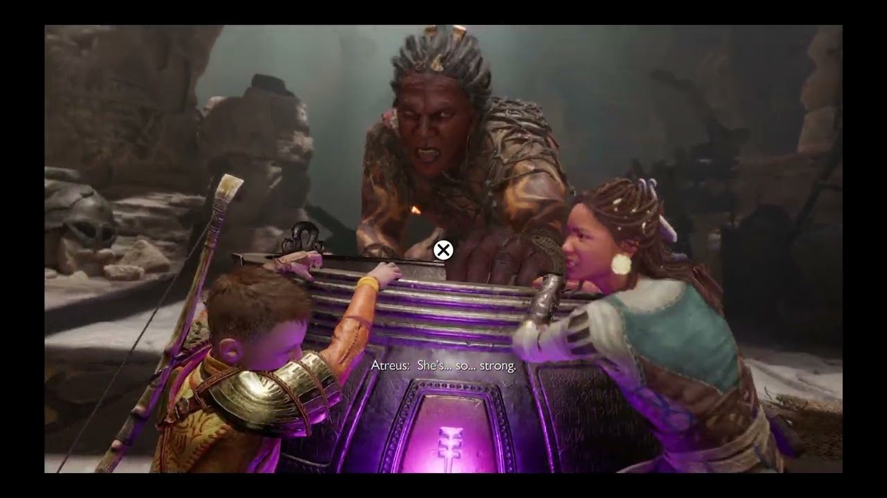 Fight with Gryla | God of war: Ragnarok