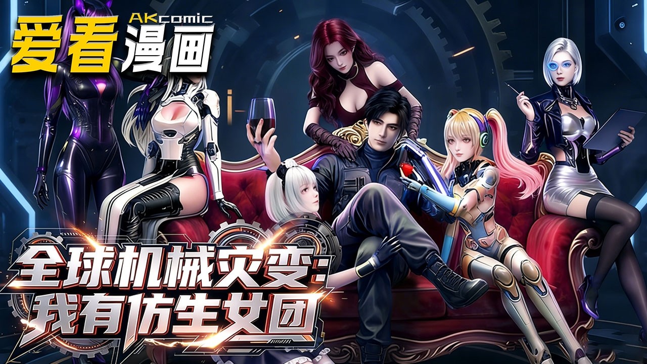 🔥【新番全集来袭】《全球机械灾变：我有仿生女团》天网屠尽人类，张旺凭机械神手系统爆改机械姬，组建女团、篡夺 S 级权限，覆灭天网成君王！#anime #爽文 #爱看漫画 #爽文
