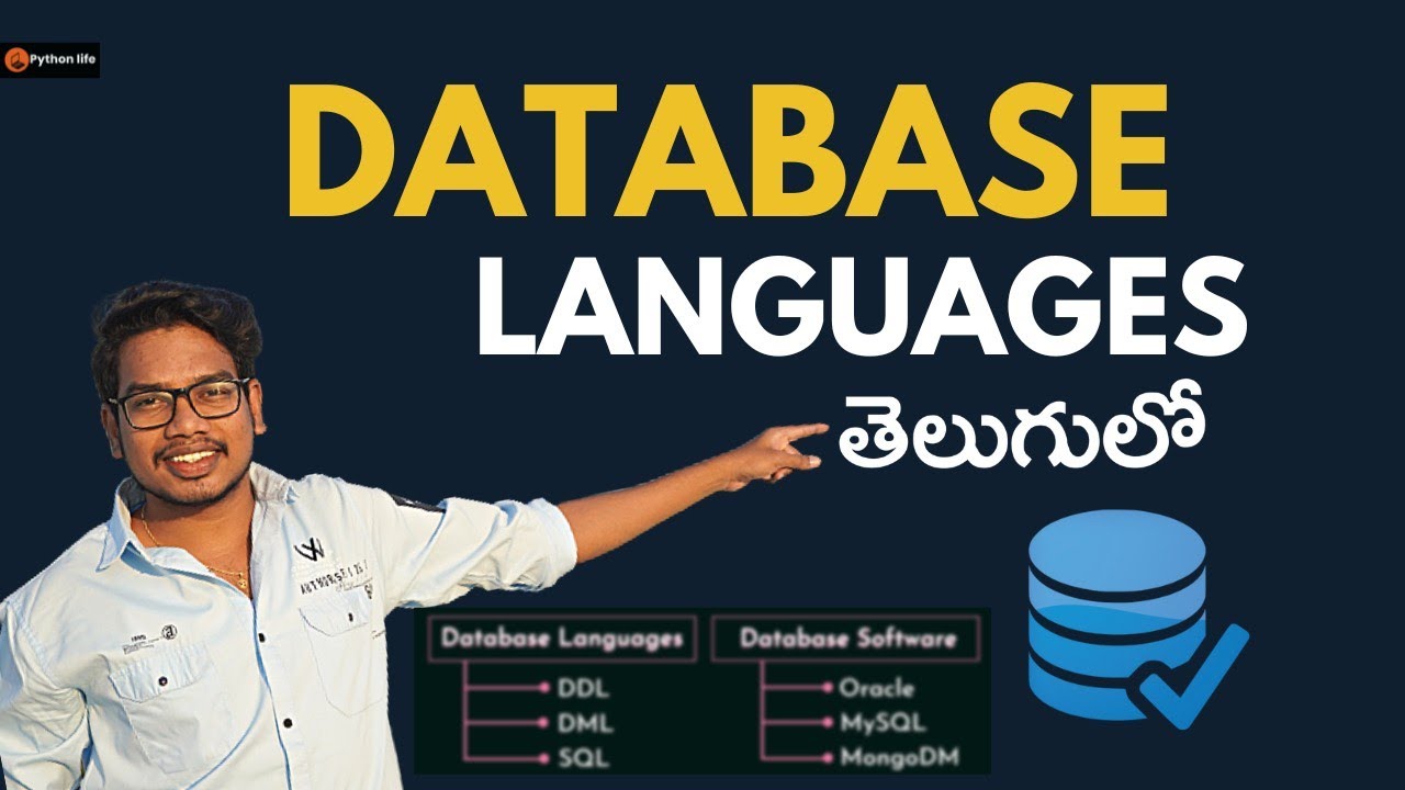 Data base Languages | DBMS in Telugu
