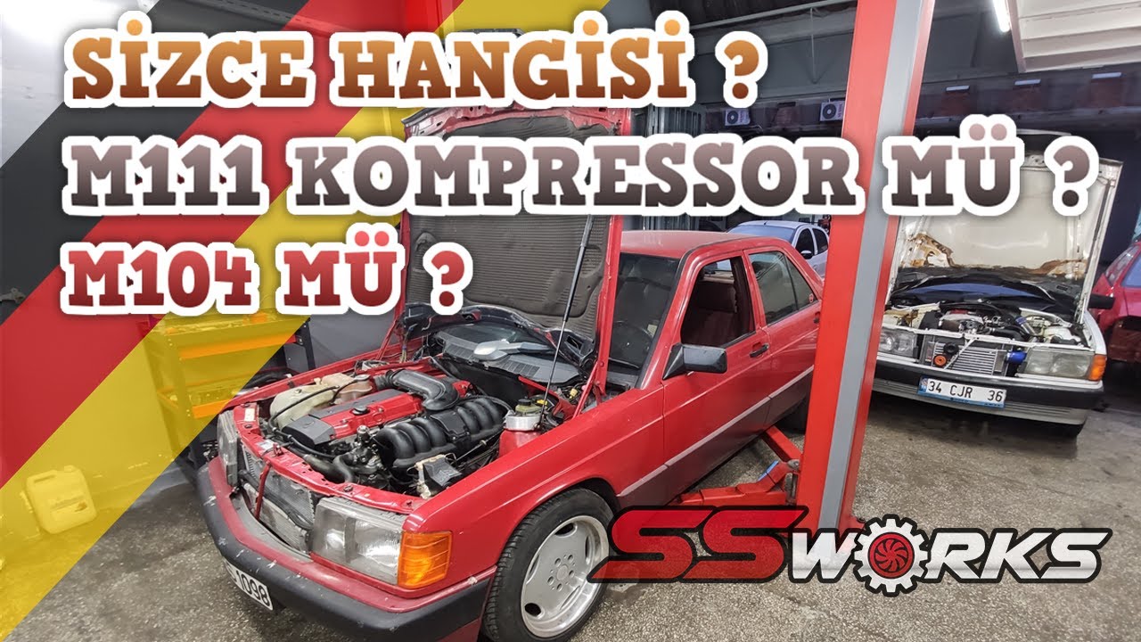 MERCEDES 190 MASLAK ÇIKARTMASI (Sizce Hangisi ?)