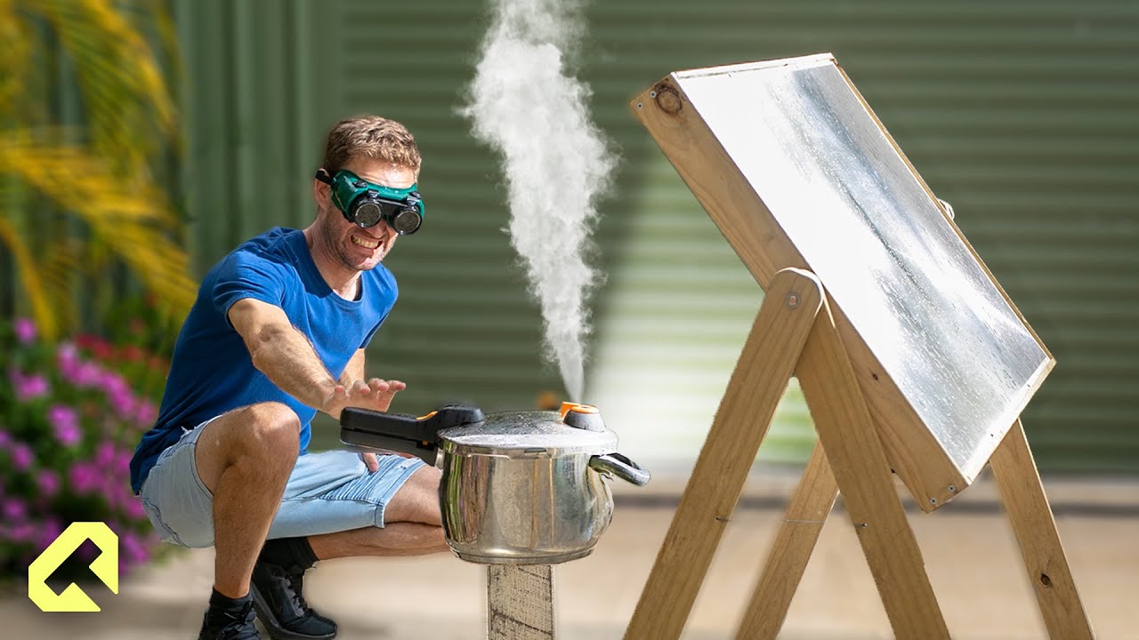 What Happens if you Heat a Pressure Cooker with the Sun