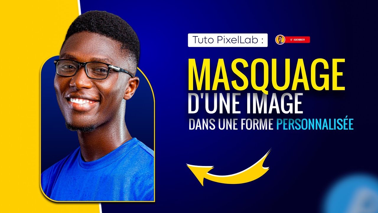 COMMENT INSÉRER UNE IMAGE DANS UNE FORME PERSONNALISÉE SUR PIXELLAB 