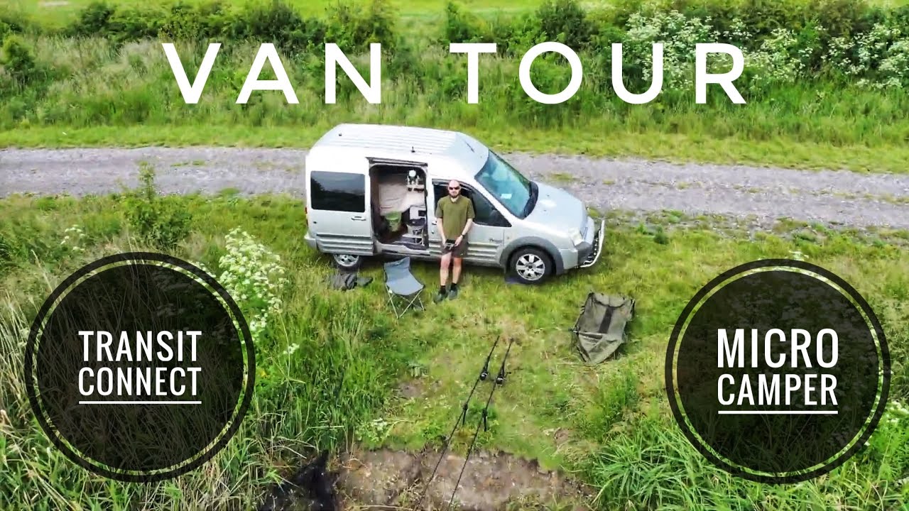 Micro Camper | Transit connect Van Tour