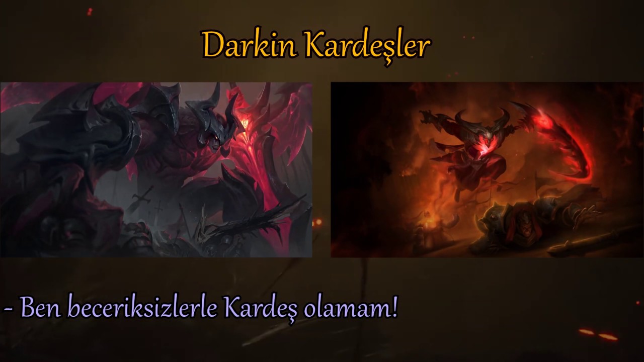 Darkin Kardeşlerin Savaşı! Aatrox ve Rhaast! l Quaxanos l