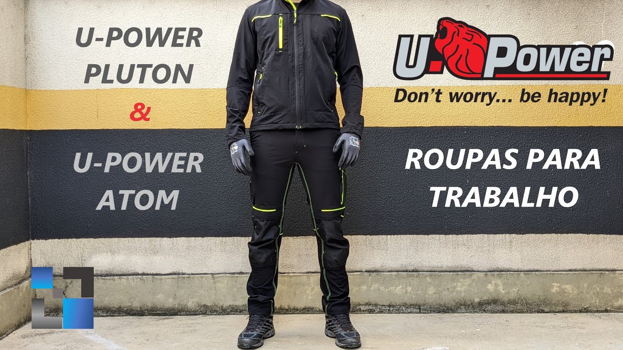 UPOWER ATOM E PLUTON! AS ROUPAS DE TRABALHO DA U-POWER!