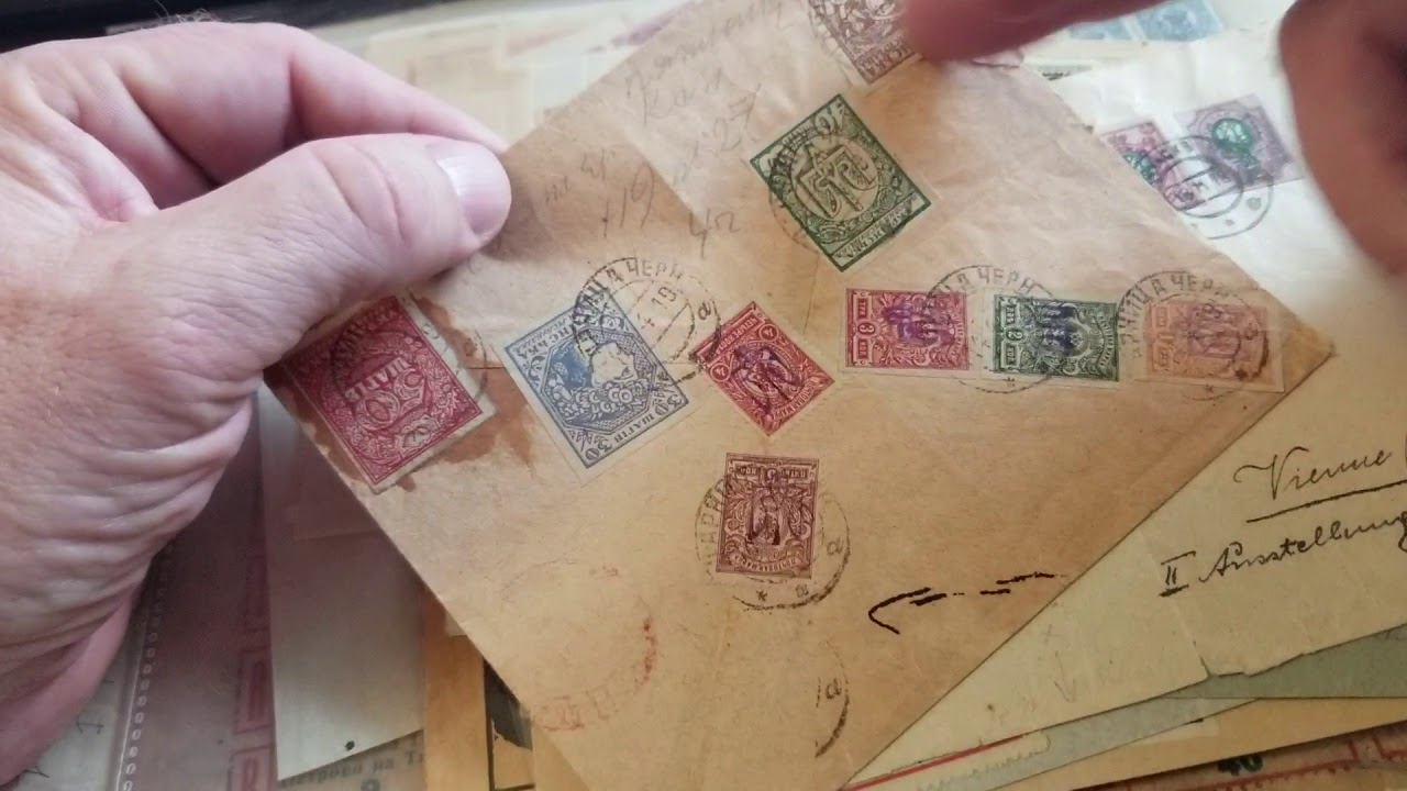 YouTube МОЙ ДЕНЬ MY DAY УНР Крым это Украина 1918-1919 Крим це Україна марки как это было UA stamps