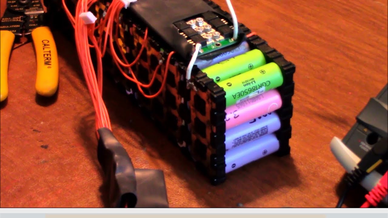 DIY ebike battery issues