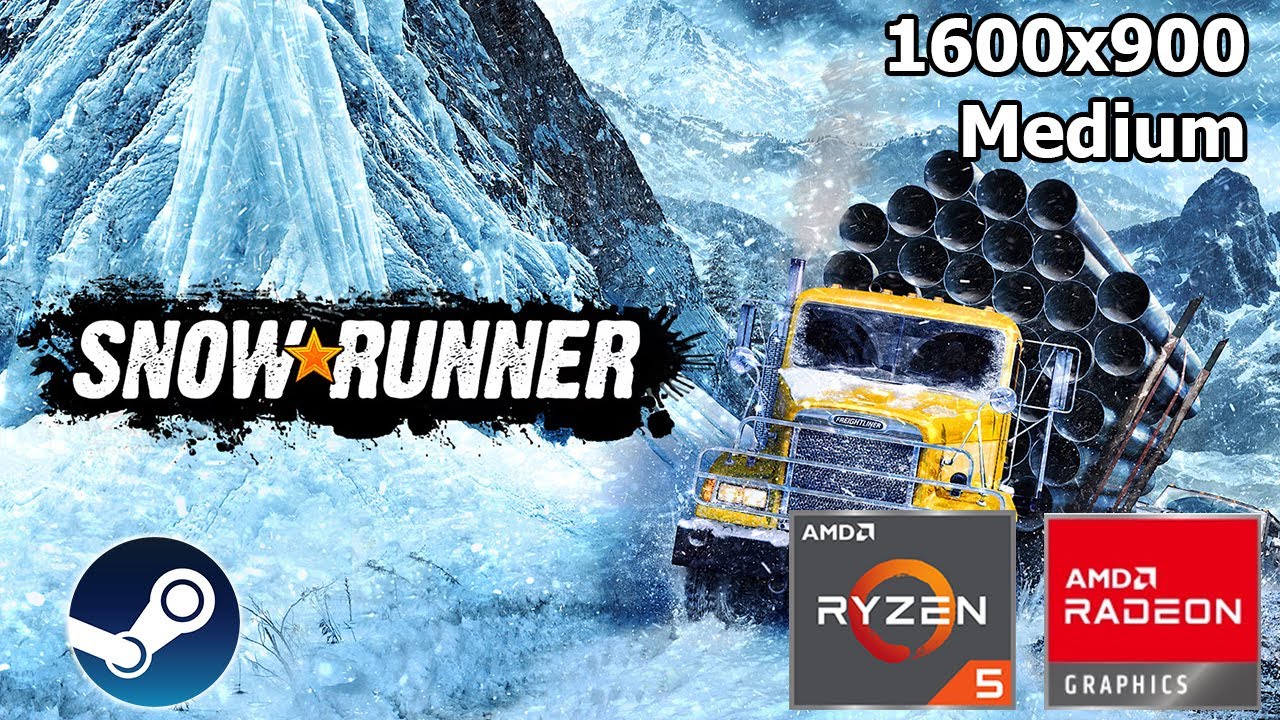 Snowrunner | AMD Ryzen 5 5600G + Radeon Vega 7 + 16GB RAM