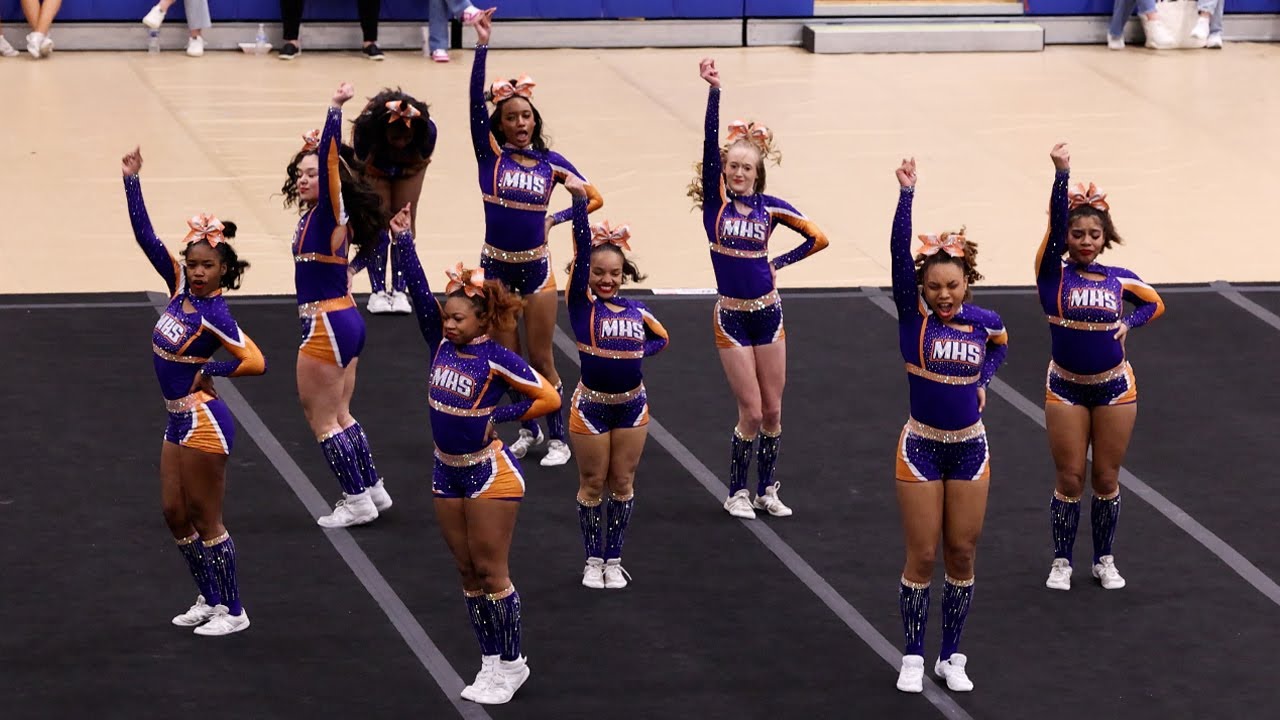 Maryland 2A HS Cheer West Regionals Winter 2025