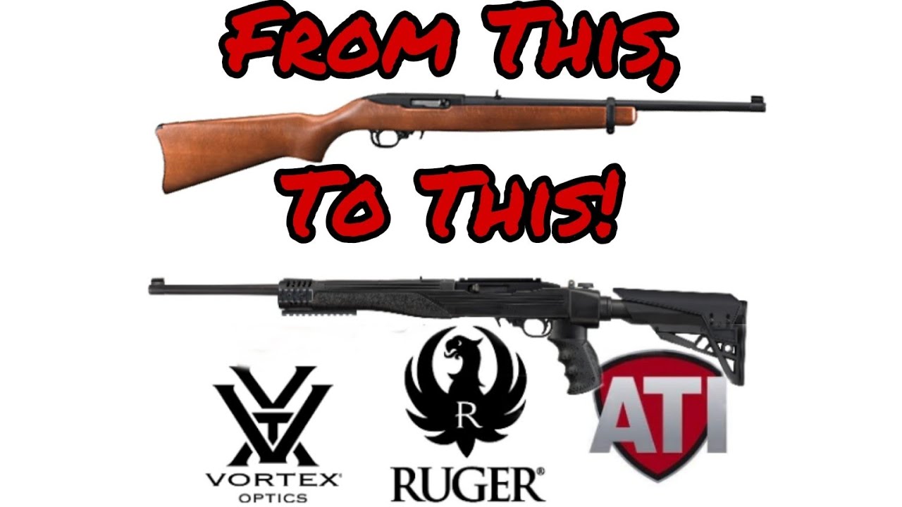 ATI Strikeforce Stock install for Ruger 10/22