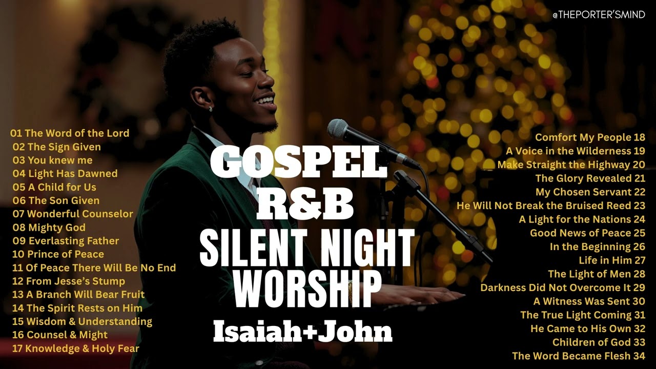 God With Us l Christmas Night Worship l (Isaiah + John) | 2 Hours Gospel R&B #ChristmasNightWorship